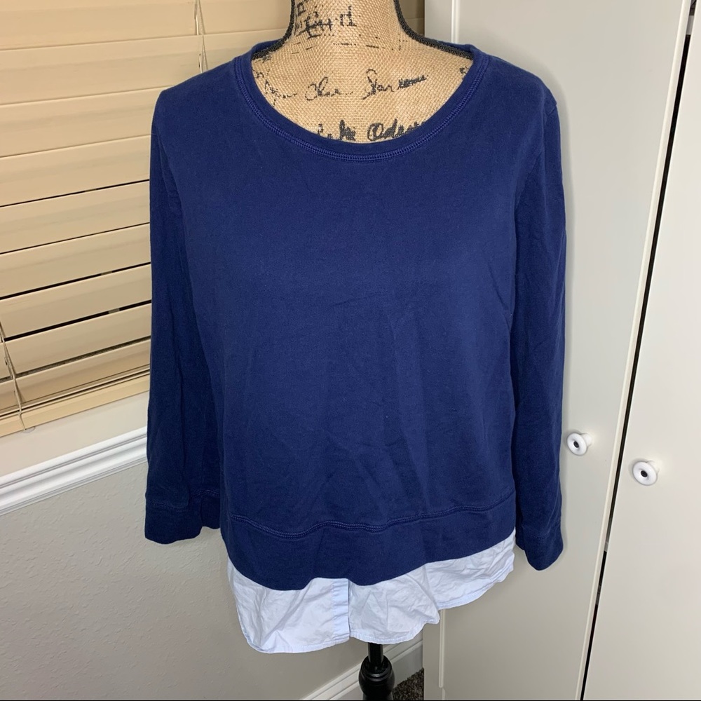 Liz Claiborne Under-layer Thin Crewneck Sweatshirt